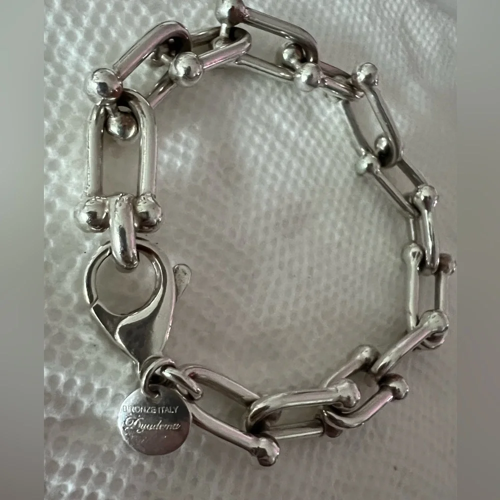 Hardwear sterling silver link bracelet - Picture 4 of 8
